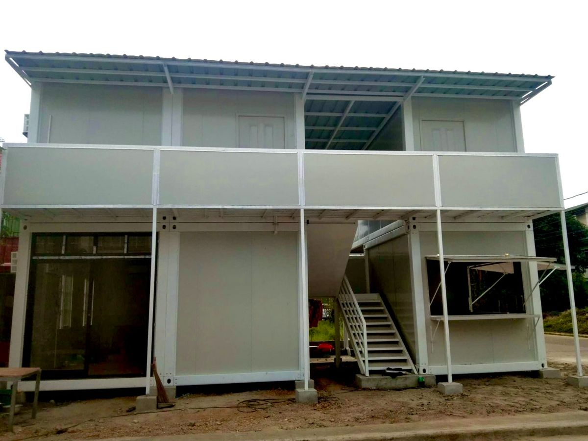 Installation of different sanitary facilities 