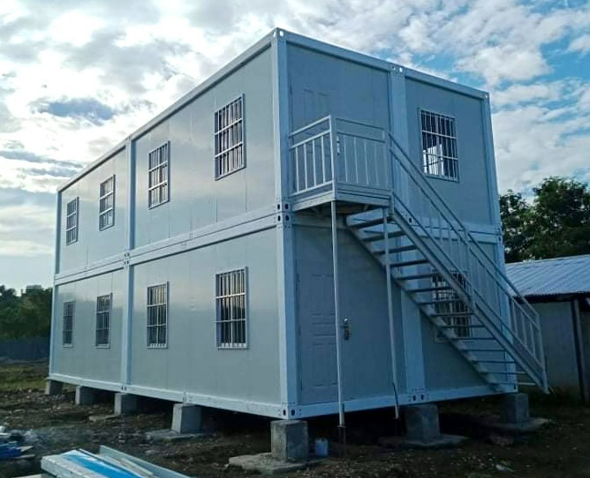 How is a Container Dormitory Used in the Philippines