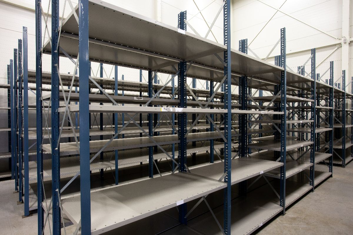 Install a high-density multi-level racking system