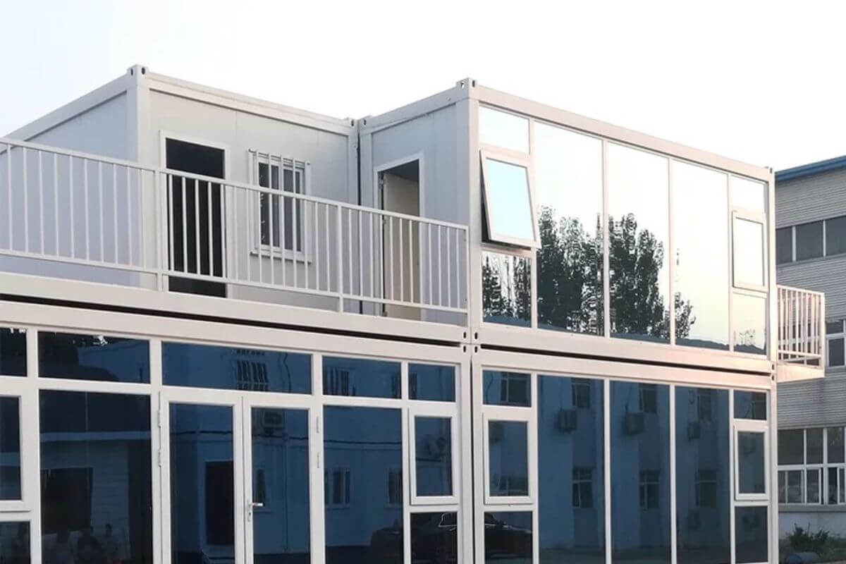 prefab apartment designed and engineered into livable rental units