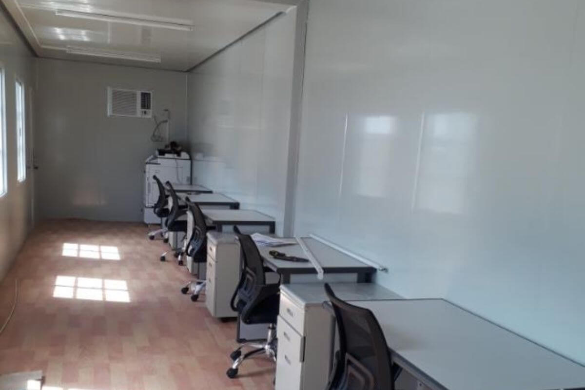 interior office space part of modular scalability